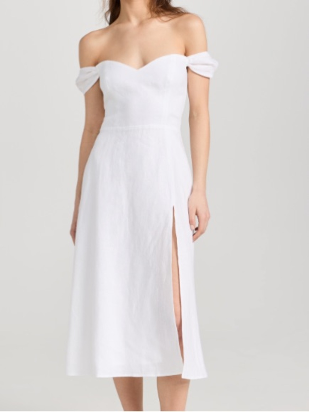 Reformation Bridgton Linen Dress